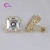 Import 18k yellow gold earring designs new Asscher cut moissanite diamond earrings from China