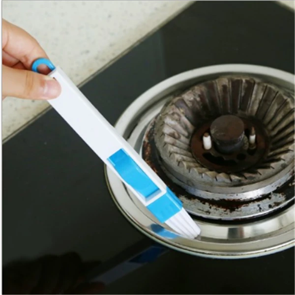 2 in 1 cleaning tools windows groove brush conditioning recess groove cleaning brush kitchen cleaning tools