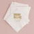 Import 2 Ply Promotion 1/4 Fold Beverage Paper Napkin from China