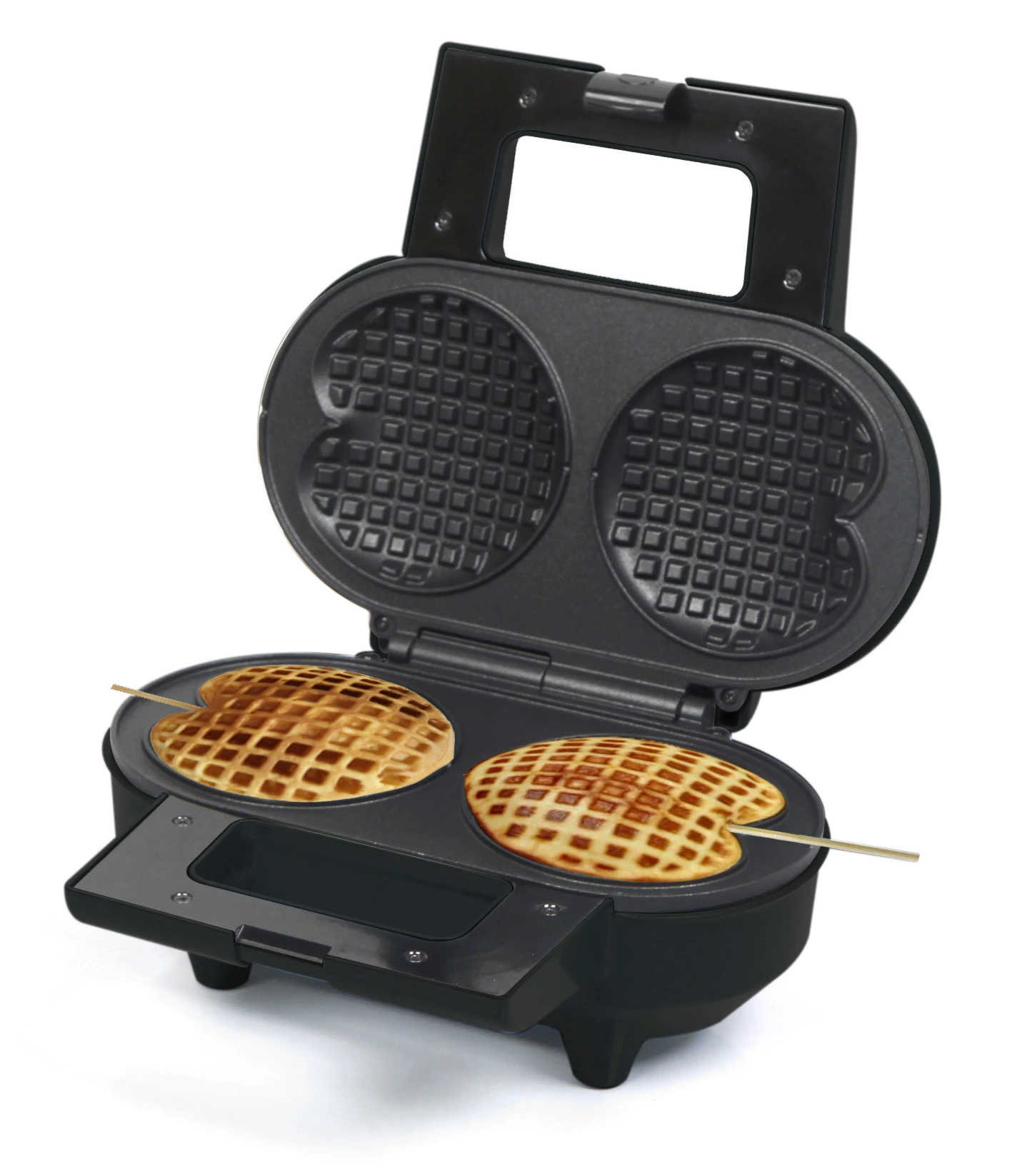 2-Slice Sandwich Waffle Maker with SS Decorative Panel