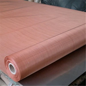 200 mesh 250 mesh red copper infused wire mesh fabric for emf shielding clothing