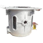 2000KG GW Series gold aluminium scrap cast melting furnace Machine to Melt Glass and Copper Scrap to Russia for sale