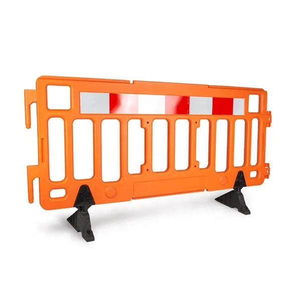 2000mm blue PE plastic blowing road safety fence traffic block  crowd control traffic barrier fence