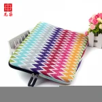 2016 fashion 10 inch laptop sleeves colorful with custom design