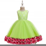 2016  Normal Lace Kids Frock Designs Baby Girl Dresses Baptism China Wholesale Birthday Dresses For Small Girl