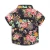 Import 2017 Fashion beach style floral boy Hawaiian style print shirt with white casual shorts from China