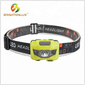 2018 ABS Plastic USB Rechargeable led Headlamp with sensor function