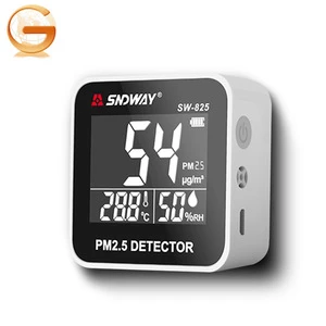 2018 hot-sale product Sndway SW-825 indoor portable weather air monitor PM2.5 detector