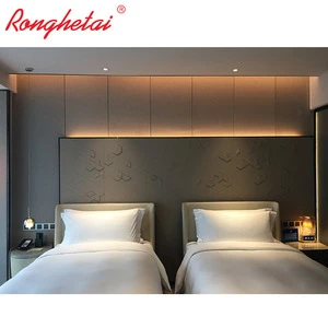 2018 Ronghetai  5 star new hotel furniture standard room furniture TF1004-2