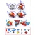 Import 2019 90 pcs New ABS magnetic building blocks for kids from China