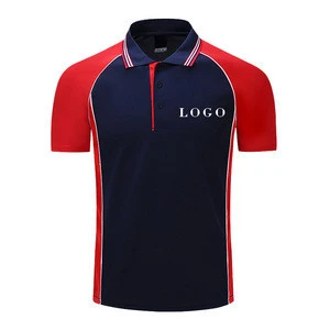 2019 China sport polo T shirt design in stock blue mens polo sport shirts