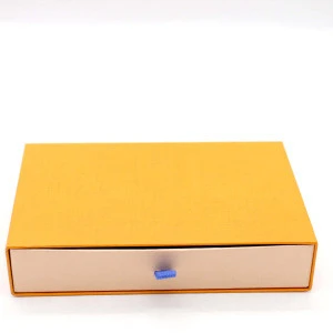 2019 Custom online shopping free shipping drawer shape flat pack orange gifts &amp; crafts decorative gift boxes