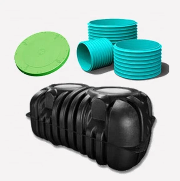 2019 New Design lightweight and portable polyethylene Septic tank/PE Tank use for municipal Drainage treatment