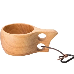 2020 Fashion Trend Wooden Coffee/Tea Cup With Handle