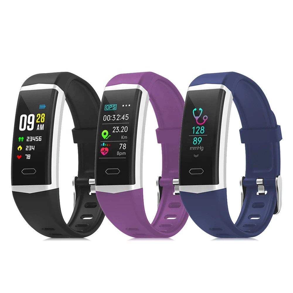 2020 IP68 Waterpoof Smartwatches Blood Pressure Monitor Sport Smart Bracelet Band Health Fitness Tracker Smart Watch