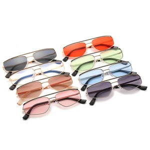 2020 Luxury Retro Small Metal Frame Steampunk Sunglasses Women Men Vintage Sun Glasses