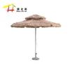 2020 new product  patio beach outdoor straw umbrella with tassels