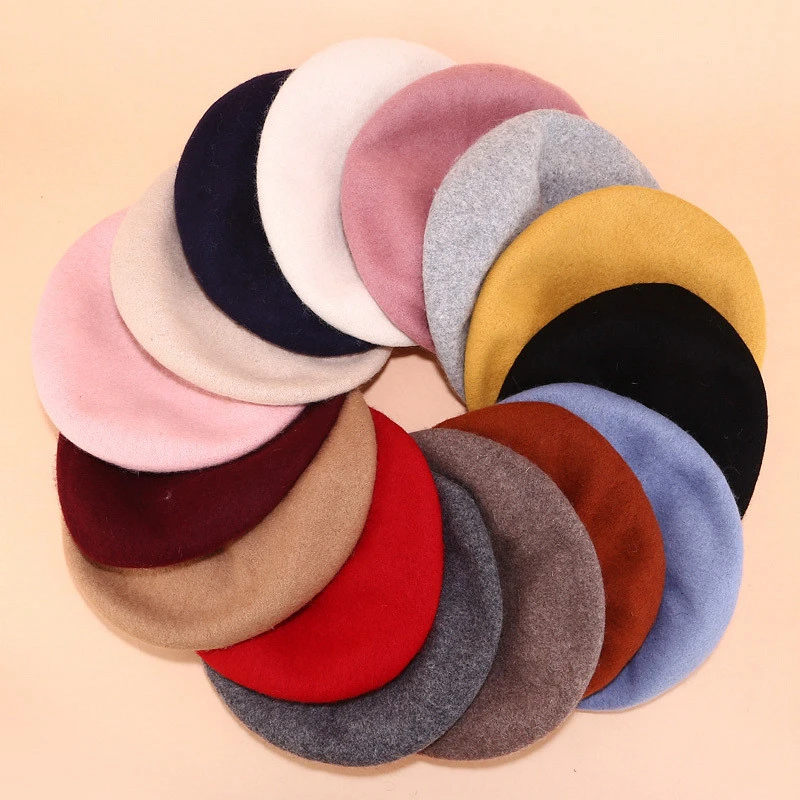 2020 New style hot sell fashion classic cashmere beret rouge
