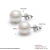 Import 2021 Hot Products S925 Silver Jewelry White freshwater Pearl Stud Earring Bridal 6-8mm bling pearl earrings from China
