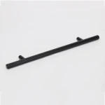 2021 New Design Solid Stainless Steel hardware door handles kitchen drawer pulls classic cabinet handles T black cabnet handle