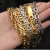 Import 2021 trendy women bracelet wholesale jewelry fashion 18K gold plated stainless steel bracelet from China