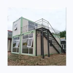 20ft house knockdown house container moblie expandable container house 40ft 2 bedrooms