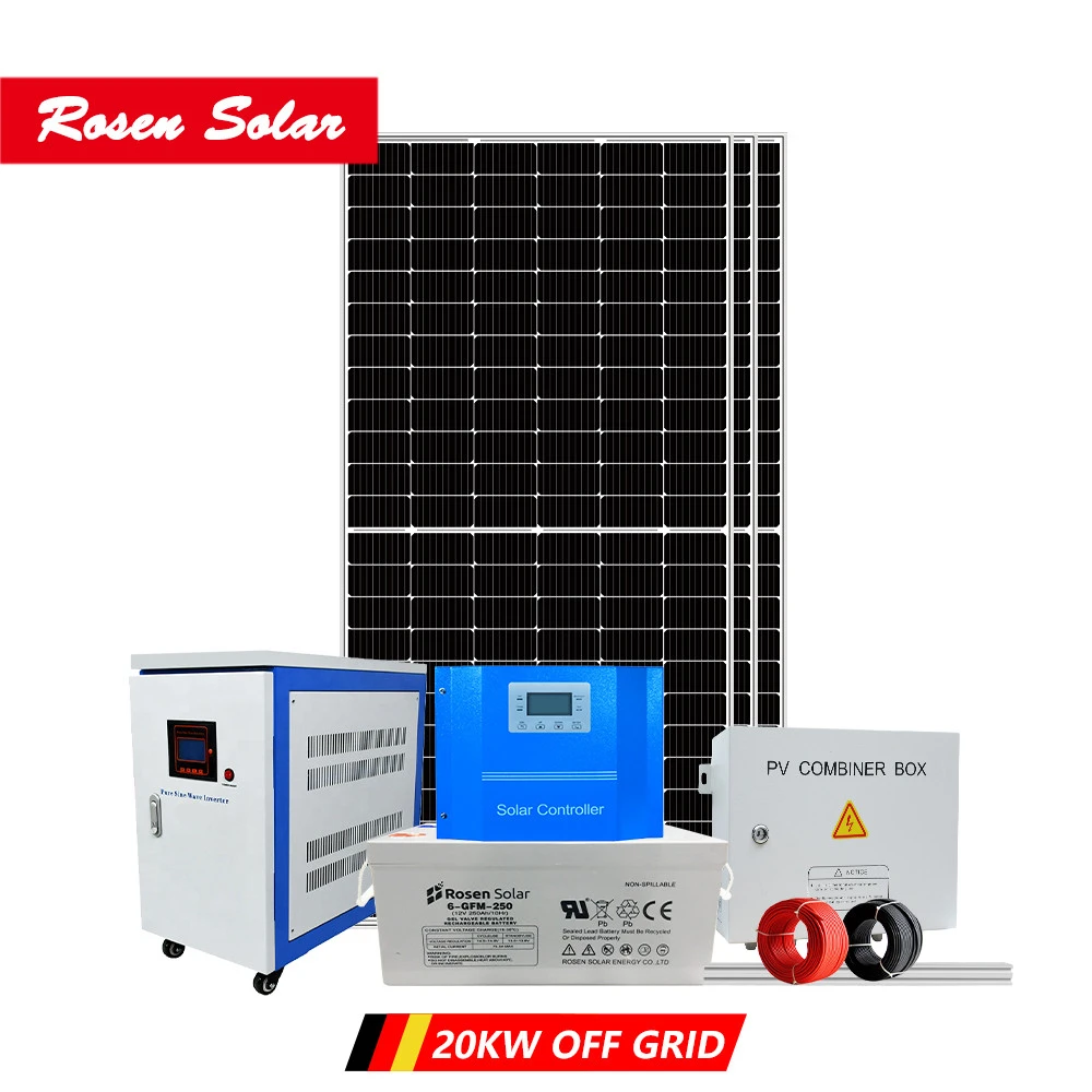 20KW off grid power system solar energy products manufacturers