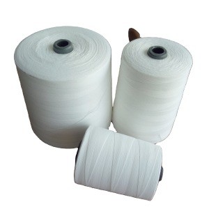 20s/8 2kg 4kg spun polyester bag sewing thread with lubricant silicone oil