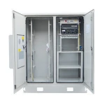 2100 * 1700 * 900 Outdoor Waterproof Telecommunications / Network Cabinets