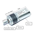 22mm 12v mini electric motor 20kg.cm electric motorcycle motor