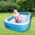 Import 262 cm outdoor blue giant rectangular family inflatable swimming pool from China