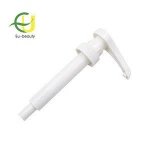 28/400 white syrup pump  food grade honey dispenser pump syrup pumps 5ml 8ml 10ml