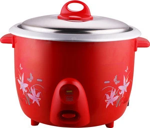 2.8L/1000W Drum shape electric rice cooker for restaurant using and home kitchen appliance