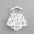 Import 2pcs Bow Floral Infant Summer Cotton Tops Short Newborn Baby Girl Clothing Set from China