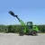 Import 2T road construction machinery telescopic boom wheel loader from China