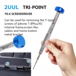 2uul Combat Type Precision Screwdriver Hard And Durable For IPHONE IPAD Clocks Watches Repair Tools Integrated Forming