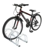 3 frames Bike stand galvanized steel Bicycle Outdoor Floor Parking Storage rack