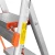3 Step En 131 Compliant Stainless Steel a Shaped Household Ladder