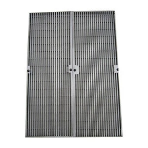304 316 Industrial Drainage Channels Stainless Steel Grating Trench Drain Cover