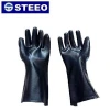 35cm black PVC coated mittens heat resistant Custom boxing gloves