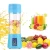Import 380ML Multi Function personal portable blender Fruit Vegetable Juice Squeezers Maker USB Rechargeable Juicer Bottle from China