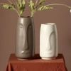 3D Porcelain Northern Europe Nordic vases Tea Time Whimsy Table Vase for Home decor