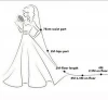 3M Long White/Ivory Lace Trim Wedding Veils Bridal Veils With Comb