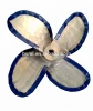 4 blade marine boat propellers