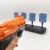 Import 4 targets kids toy guns soft bullets counting game shooting gun toy from China