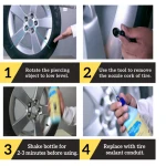 400 ml Best 2020 Long Term Tyre Sealant Car accessories Auto parts for tire repair