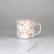 Import 400ml Creative Ceramic Coffee Mug splatter paint ceramic mug porcelain splash ink coffee cup speckled porcelain mug from China