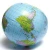 Import 40CM Inflatable World Globe Teach Education Geography Toy from China