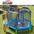 Import 442lbs Outdoor Children&#x27;s Adult Trampoline Outdoor Large Bungee Bed with net from China