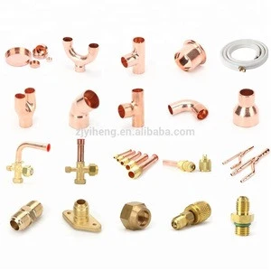45 degree copper equal elbow copper pipe fitting for AC system